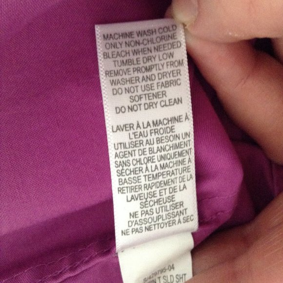 Banana Republic Womens Dress Shirt, Sz. 8 - Picture 8 of 9